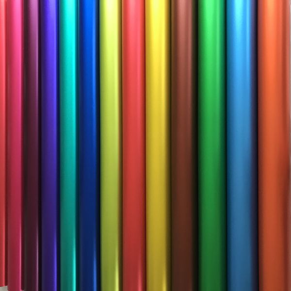 ice metallic matt chrome vinyl car wrap foil with air release bubbles matte car sticker wrapping size 1.52x20 meters
ice metallic matt chrome vinyl car wrap foil with air release bubbles matte car sticker wrapping size 1.52x20 meters