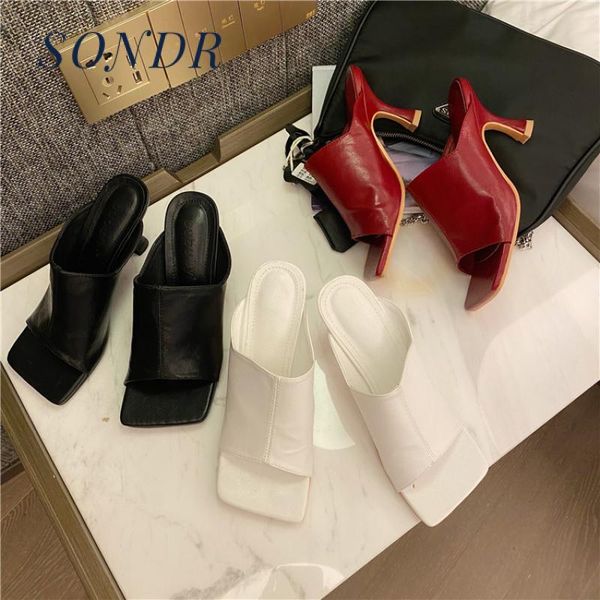 vintage fine heel square head open toe soft leather fashion sandals and slippers women high heels shoes 2020 new, Black
vintage fine heel square head open toe soft leather fashion sandals and slippers women high heels shoes 2020 new, Black