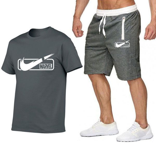 мужская футболка + шорты set summer шеи моды 0- casual male t shirt 2 шт размер одежды s-2xl, Gray
мужская футболка + шорты set summer шеи моды 0- casual male t shirt 2 шт размер одежды s-2xl, Gray