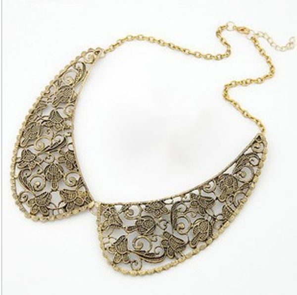 xl281 fashion elegant vintage lace hollow out necklaces & pendants chain necklace collar for women, Silver
xl281 fashion elegant vintage lace hollow out necklaces & pendants chain necklace collar for women, Silver