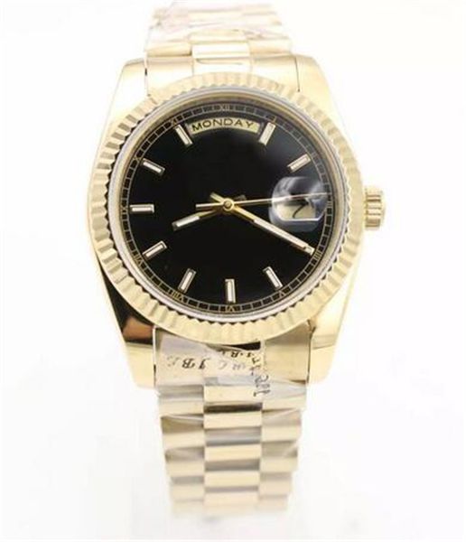 72 luxury men's watch 36mm gold 18k texture dial dateday black dial sapphire mirror heads with folding buckle automatic mechanical watc, Slivery;brown
72 luxury men's watch 36mm gold 18k texture dial dateday black dial sapphire mirror heads with folding buckle automatic mechanical watc, Slivery;brown