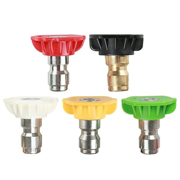 5pcs 250 bar high pressure washer nozzles snow foam lance spray nozzle tip 0-60 degree wash gun nozzle for car washer
5pcs 250 bar high pressure washer nozzles snow foam lance spray nozzle tip 0-60 degree wash gun nozzle for car washer