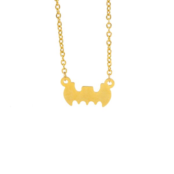 fnixtar stainless steel mirror polished gold color animal bat charms choker necklace new fashion jewelry 18icnch 10piece/lot, Silver
fnixtar stainless steel mirror polished gold color animal bat charms choker necklace new fashion jewelry 18icnch 10piece/lot, Silver