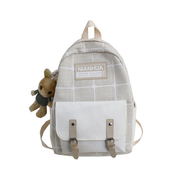 2020 new plaid student backpack shoulder bag backpack schoolbag female simple college style travel
2020 new plaid student backpack shoulder bag backpack schoolbag female simple college style travel