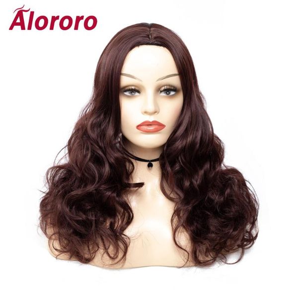 alororo long curly synthetic wig for white /black women nature 26inch high temperature fibre wave hairstyle fake hair
alororo long curly synthetic wig for white /black women nature 26inch high temperature fibre wave hairstyle fake hair