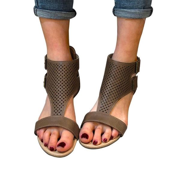 sandals women summer low heel roman buckle hollow casual shoes sandalas sandali mare, Black
sandals women summer low heel roman buckle hollow casual shoes sandalas sandali mare, Black