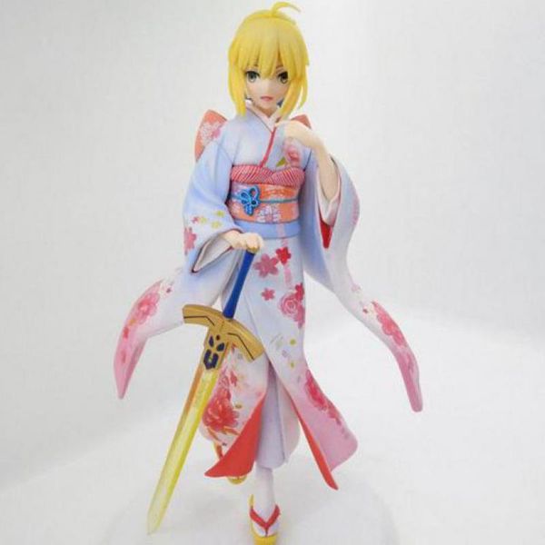 25cm fate zero fate stay night cherry kimono saber japanese anime figures action toy figures pvc model collection t200304
25cm fate zero fate stay night cherry kimono saber japanese anime figures action toy figures pvc model collection t200304