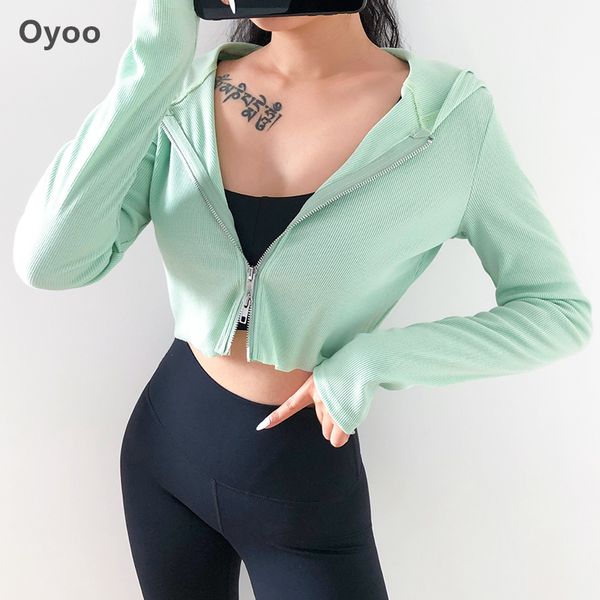 oyoo тренировки crop top женщины gym hoodie фитнес одежда с длинным рукавом белый спортивный топ сексуальных женщин йога рубашка comfort jac, White;red
oyoo тренировки crop top женщины gym hoodie фитнес одежда с длинным рукавом белый спортивный топ сексуальных женщин йога рубашка comfort jac, White;red