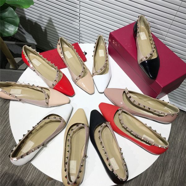 2020 fashion women shoes women dress shoes flats women brand fashion luxury designer shoes ladies rivets flat, Black
2020 fashion women shoes women dress shoes flats women brand fashion luxury designer shoes ladies rivets flat, Black