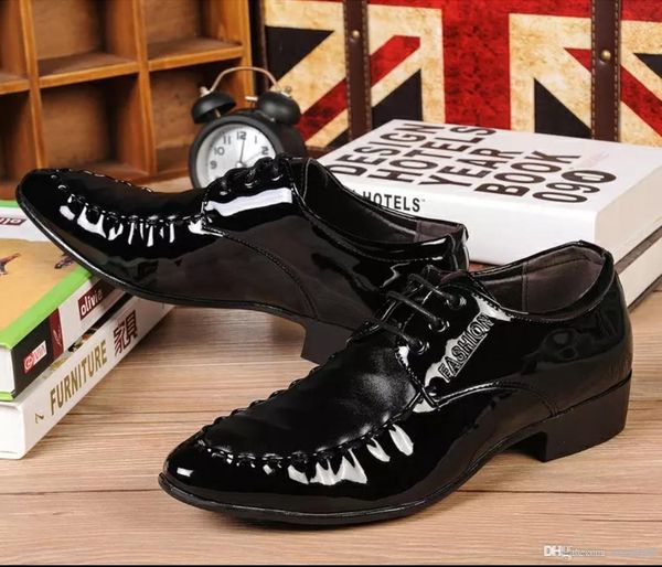 korean version of pointy small leather shoes men british fashion bright men's shoes men breathable casual hair stylist tide shoes sprin, Black
korean version of pointy small leather shoes men british fashion bright men's shoes men breathable casual hair stylist tide shoes sprin, Black