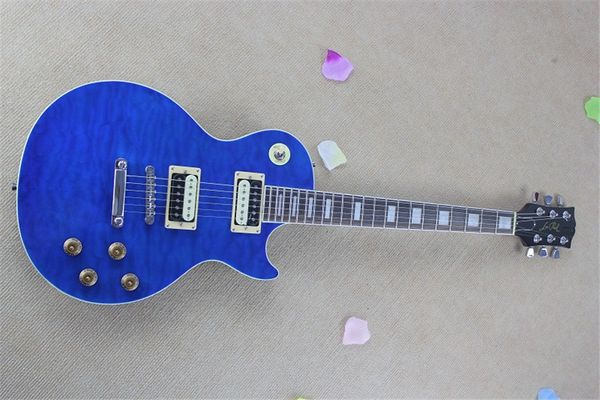 custom stand blue electric guitar mahogany body quilted maple rosewood fretboard fixed bridge chrome hardware
custom stand blue electric guitar mahogany body quilted maple rosewood fretboard fixed bridge chrome hardware
