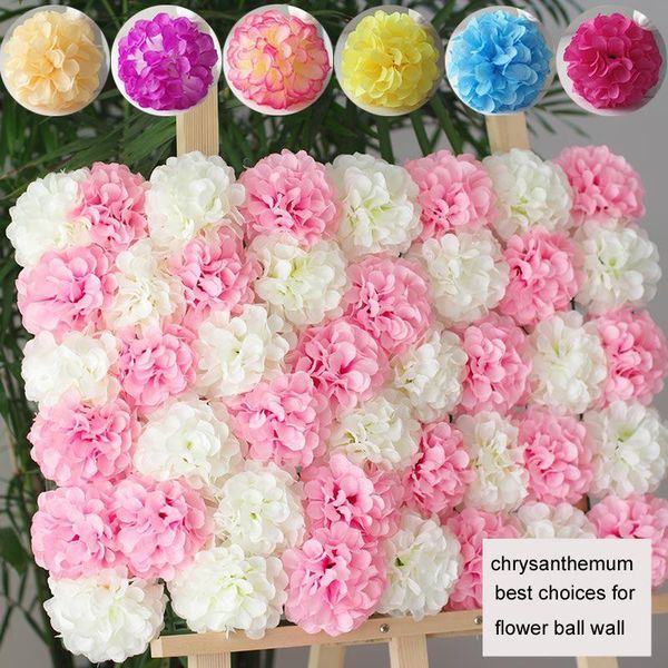 50pcs lot 11cm chrysanthemum ball flower head artificial silk flower ball wall wedding party p-taking background
50pcs lot 11cm chrysanthemum ball flower head artificial silk flower ball wall wedding party p-taking background