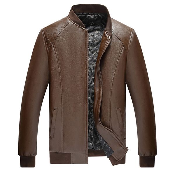 pu jacket for men thicken padded cotton faux leanther overcoat stand collar casual motorcycle clothing oversized coat outwear, Black
pu jacket for men thicken padded cotton faux leanther overcoat stand collar casual motorcycle clothing oversized coat outwear, Black