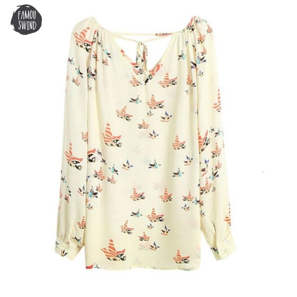 fashion blouse women chiffon print regular short long sleeve dove casual loose shirt drop shipping good quality, White
fashion blouse women chiffon print regular short long sleeve dove casual loose shirt drop shipping good quality, White