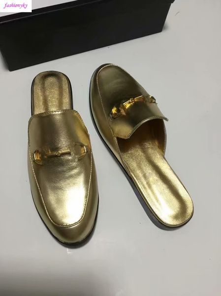 fashion mules 423513 princetown designer classic slippery metal buckle beach slippers soft men and women shoes size 36-45, Black
fashion mules 423513 princetown designer classic slippery metal buckle beach slippers soft men and women shoes size 36-45, Black