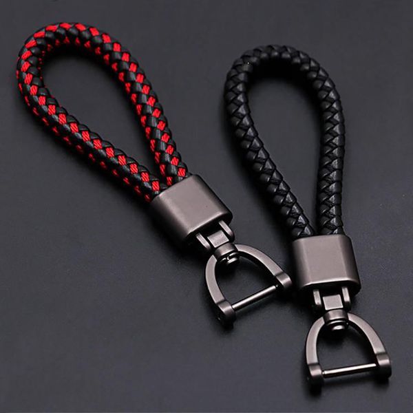 high-grade hand woven leather car keychain 360 degree rotating horseshoe buckle jewelry key rings holder genuine bag pendant, Silver
high-grade hand woven leather car keychain 360 degree rotating horseshoe buckle jewelry key rings holder genuine bag pendant, Silver