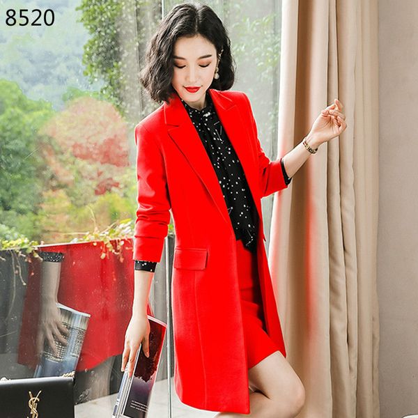 women skirt suit office uniforms women long blazer elegant long sleeve formal skirt suit 2 pieces set fashion business coat, White;black
women skirt suit office uniforms women long blazer elegant long sleeve formal skirt suit 2 pieces set fashion business coat, White;black