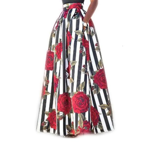 jupe women skirts 2019 womens summer longue femme high waisted pocket long skirt vintage floral striped maxi skirt big swing plus size, Black
jupe women skirts 2019 womens summer longue femme high waisted pocket long skirt vintage floral striped maxi skirt big swing plus size, Black