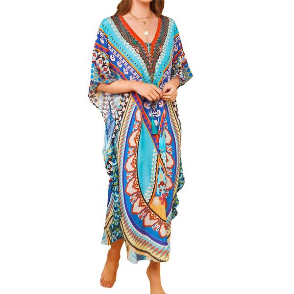bohemian kaftan beach tunic cotton beach cover up saida de praia swimsuit women bikini cover up pareo sarong beachwear #q956
bohemian kaftan beach tunic cotton beach cover up saida de praia swimsuit women bikini cover up pareo sarong beachwear #q956
