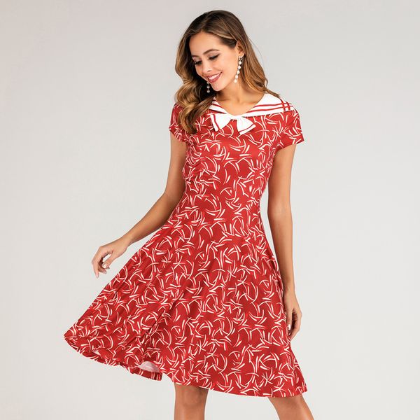 summer dress women 2020 big swing vintage dress robe femme elegant retro pin up party office midi dresses plus size, Black;gray
summer dress women 2020 big swing vintage dress robe femme elegant retro pin up party office midi dresses plus size, Black;gray