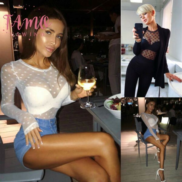 mesh polka dot t shirt women o neck long sleeve t shirts black transparent punk style streetwear tees beach, White
mesh polka dot t shirt women o neck long sleeve t shirts black transparent punk style streetwear tees beach, White