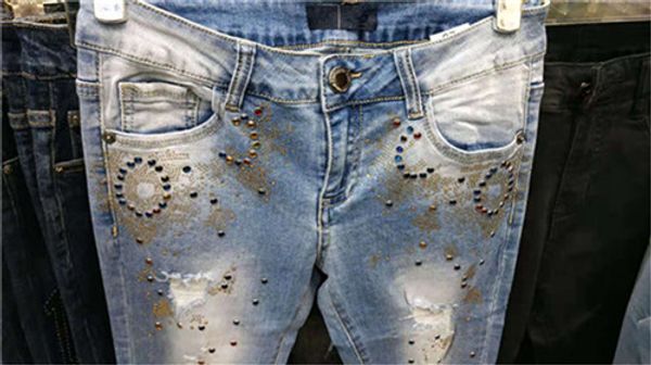 new arrivals designer womens jeans european american fashion women solid classic style jeans pattern luxury slim fit high stretch leggings, Blue
new arrivals designer womens jeans european american fashion women solid classic style jeans pattern luxury slim fit high stretch leggings, Blue