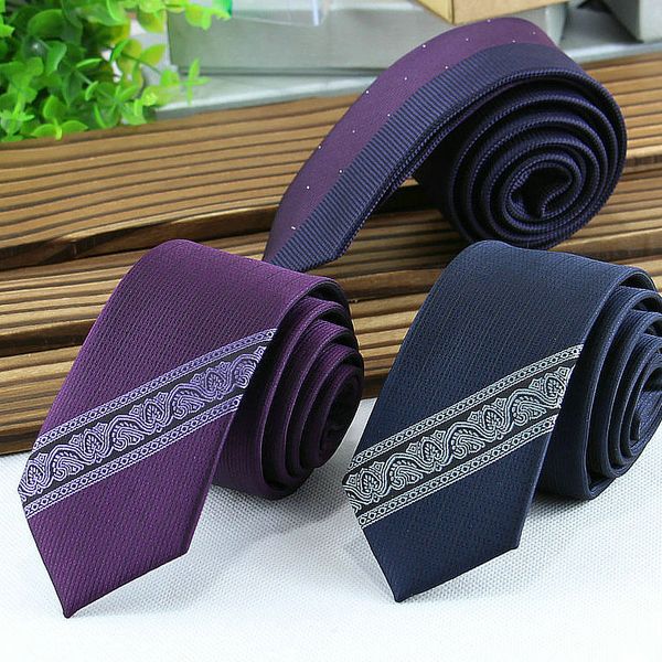 fashion men neckties skinny 6cm positioning jacquard stripe polyester formal dress gravata wedding business banque necktie, Blue;purple
fashion men neckties skinny 6cm positioning jacquard stripe polyester formal dress gravata wedding business banque necktie, Blue;purple