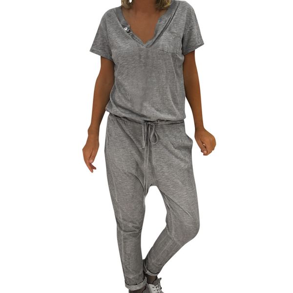 harem jumpsuits drawstring women baggy jumpsuit casual summer long short sleeve leisure overalls rompers loose v-neck streetwear, Black;white
harem jumpsuits drawstring women baggy jumpsuit casual summer long short sleeve leisure overalls rompers loose v-neck streetwear, Black;white