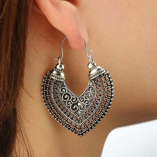 huatang vintage gold silver round heart earrings for women alloy brincos earings oorbellen hoop earrings pendientes bohemia 5036, Golden;silver
huatang vintage gold silver round heart earrings for women alloy brincos earings oorbellen hoop earrings pendientes bohemia 5036, Golden;silver