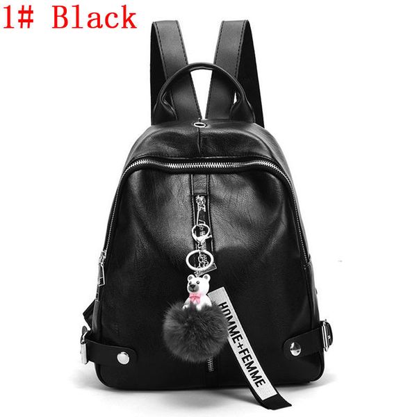 new fashion women ladies girl waterproof backpack rucksack shoulder school bag travel pu leather bag black
new fashion women ladies girl waterproof backpack rucksack shoulder school bag travel pu leather bag black