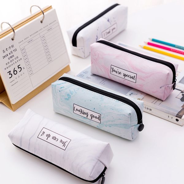 new korean edition creative student stationery pu marble octagonal pen bag simple multifunctional stationery box
new korean edition creative student stationery pu marble octagonal pen bag simple multifunctional stationery box