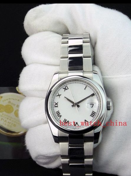 2019 fashion noble sapphire luxury new 36mm stainless white roman dial bracelet 116200 sant blanc mens watches, Slivery;brown
2019 fashion noble sapphire luxury new 36mm stainless white roman dial bracelet 116200 sant blanc mens watches, Slivery;brown