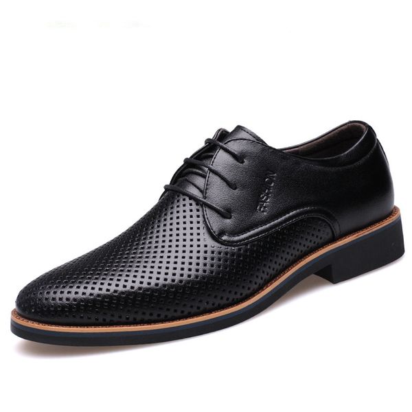 summer men dress formal shoes breathable hollow out leather male oxfords shoes casual business wedding shoes, Black
summer men dress formal shoes breathable hollow out leather male oxfords shoes casual business wedding shoes, Black