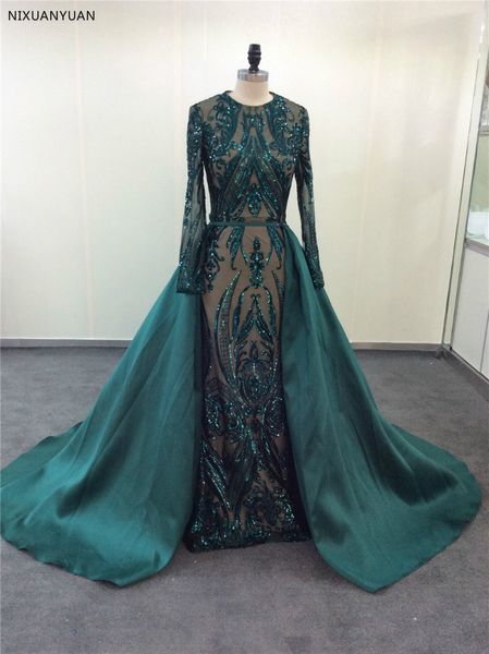 saudi arabic dark green mermaid evening dress long detachable train prom dresses 2019 dubai turkish off shoulder evening gowns, White;black
saudi arabic dark green mermaid evening dress long detachable train prom dresses 2019 dubai turkish off shoulder evening gowns, White;black
