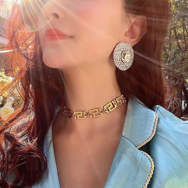 aensoa shiny full crystal gems big dangle earrings for women fashion rhinestone geometric oval statement earrings jewelry, Silver
aensoa shiny full crystal gems big dangle earrings for women fashion rhinestone geometric oval statement earrings jewelry, Silver