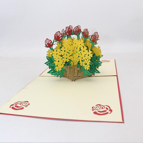 happy birthday 3d up rose basket greeting card with envelope postman post card invitation for birthday party decoration
happy birthday 3d up rose basket greeting card with envelope postman post card invitation for birthday party decoration