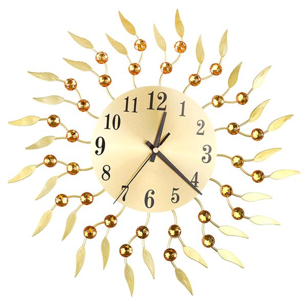 uk sun spangle shape metal wall clock luxury style clocks for living room, bedroom, office space decoration
uk sun spangle shape metal wall clock luxury style clocks for living room, bedroom, office space decoration