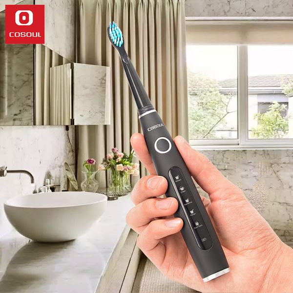 cosoul sonic electric toothbrush whitening 5 modes rechargeable toothbrush holder automatic tooth brush replacement head ale
cosoul sonic electric toothbrush whitening 5 modes rechargeable toothbrush holder automatic tooth brush replacement head ale