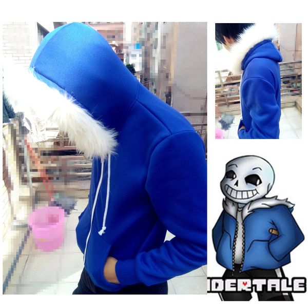 new game undertale sans blue coat cosplay jacket costume hoodie sweatshirts man zipper hoodies sweatshirt, Black
new game undertale sans blue coat cosplay jacket costume hoodie sweatshirts man zipper hoodies sweatshirt, Black