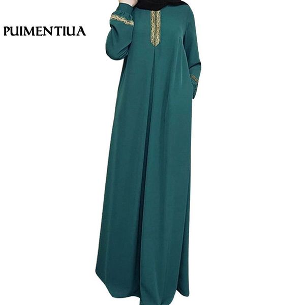 puimentiua 5xl autumn vintage long dress women long sleeve ethic embroidery abaya jilbab muslim dress casual vestido plus size, Black;gray
puimentiua 5xl autumn vintage long dress women long sleeve ethic embroidery abaya jilbab muslim dress casual vestido plus size, Black;gray