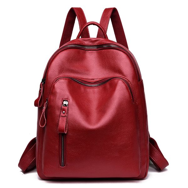 soft leather backpack new style women's multi-compartment casual backpack youth mommy bag bookbag ita bag women
soft leather backpack new style women's multi-compartment casual backpack youth mommy bag bookbag ita bag women