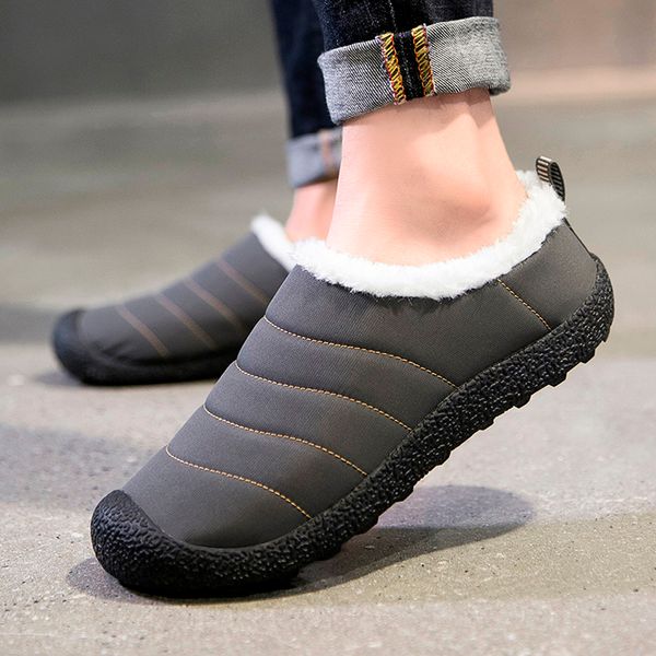 fashion men's plus velvet snow boots warm outdoor sports shoes waterproof snow cotton boots zapatos de mujer flats, Black
fashion men's plus velvet snow boots warm outdoor sports shoes waterproof snow cotton boots zapatos de mujer flats, Black