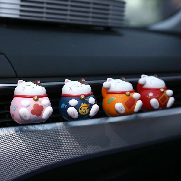 mr car perfume clip lucky cat car air freshener automobile air conditioner vent decor fragrance smell diffuser accessories
mr car perfume clip lucky cat car air freshener automobile air conditioner vent decor fragrance smell diffuser accessories