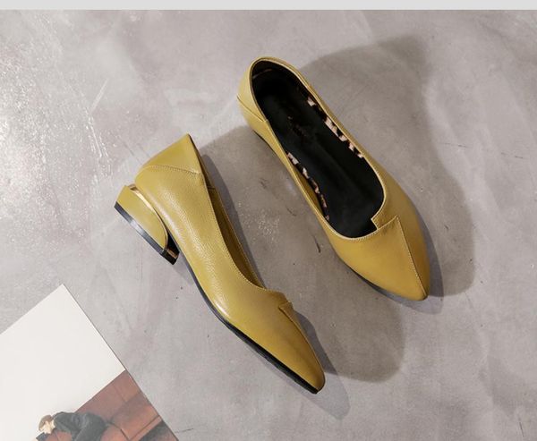 2020 spring and autumn with new style fashion middle heel coarse heel pointed end women's shoes@mqwbh759, Black
2020 spring and autumn with new style fashion middle heel coarse heel pointed end women's shoes@mqwbh759, Black