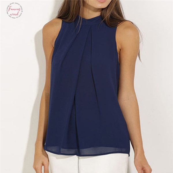 woman clothes casual womens blouses sleeveless solid color chiffon blouse shirt women summer loose good quality, White
woman clothes casual womens blouses sleeveless solid color chiffon blouse shirt women summer loose good quality, White