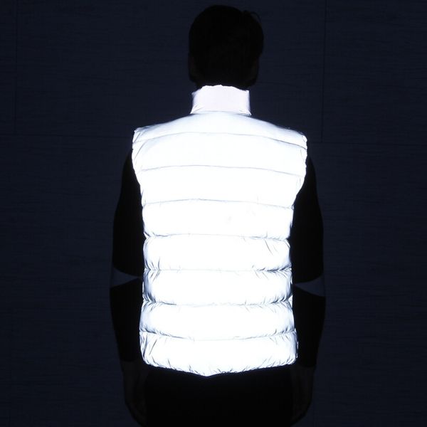 fall/winter new men's and women's vests reflective night shiny thickened warm cotton casual jacket outdoor running sports vest, Black;blue
fall/winter new men's and women's vests reflective night shiny thickened warm cotton casual jacket outdoor running sports vest, Black;blue