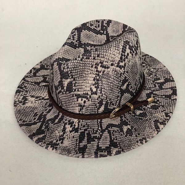 casual winter autumn snake skin imitation woolen women men ladies fedoras jazz hat european american round caps bowler hats, Blue;gray
casual winter autumn snake skin imitation woolen women men ladies fedoras jazz hat european american round caps bowler hats, Blue;gray