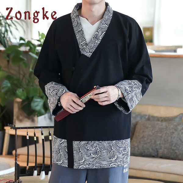 zongke japanese kimono jacket men fashions cotton patchwork streetwear kimono jacket men coat coat 2019 spring, Black;brown
zongke japanese kimono jacket men fashions cotton patchwork streetwear kimono jacket men coat coat 2019 spring, Black;brown