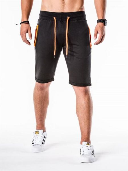 patchwork pocket mens shorts fitness running contrast color sports knee length pants causal male clothes summer frayed cutoff, White;black
patchwork pocket mens shorts fitness running contrast color sports knee length pants causal male clothes summer frayed cutoff, White;black