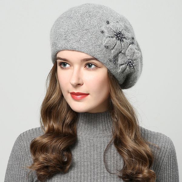 slouchy british style girls hair beret hat 2019 autumn winter new fashion solid ladies double padded pearl inlay berets, Blue;gray
slouchy british style girls hair beret hat 2019 autumn winter new fashion solid ladies double padded pearl inlay berets, Blue;gray
